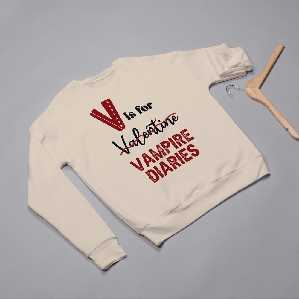Vampire Diaries Fleece Crew 🩸
